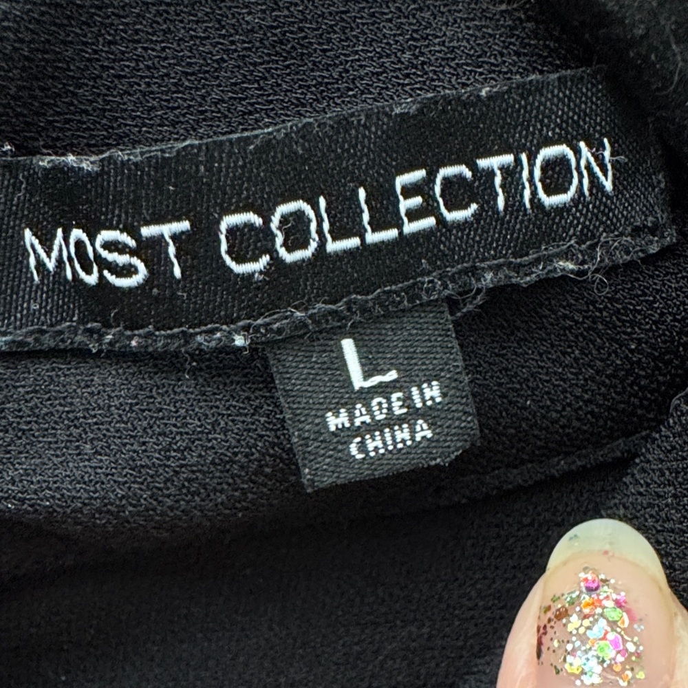 Black Sleeveless jumpsuit - Picture 2 of 7